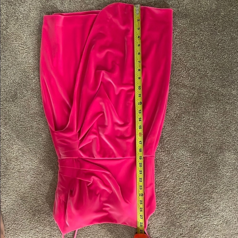 Betsy & Adam Vibrant Pink Mini Dress - Picture 5 of 7